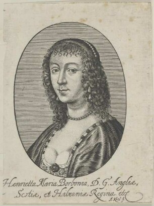 Bildnis der Henrietta Maria Borbonia