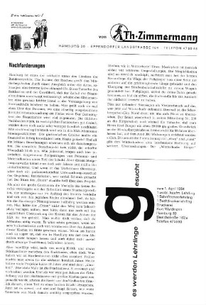 Nachforderungen