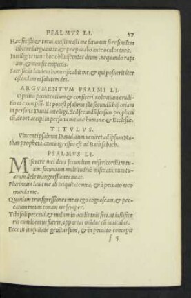 Psalmus LI. - Psalmus LX.