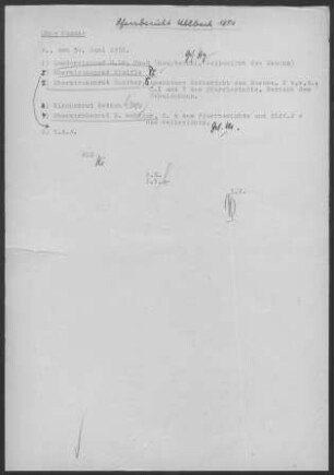 Uhlbach: Visitationsberichte mit Pfarrbericht 1951