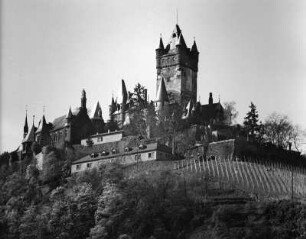 Cochem (Mosel). Reichsburg Cochem (um 1020)