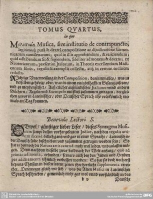 TOMUS QUARTUS, in quo...
