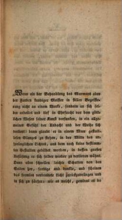 Wilhelm Meisters Wanderjahre, 6,1. Beilage 1: Wilhelm Meisters Tagebuch. - 1822