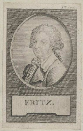 Bildnis des Johann Theophile Fritz