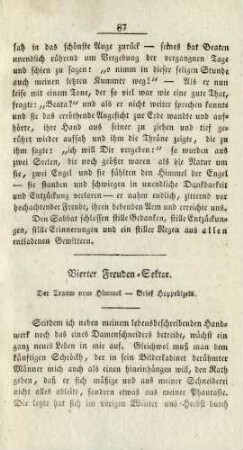 Vierter Freuden-Sektor
