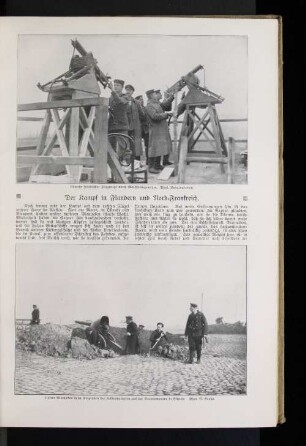 Abwehr feindlicher Flugzeuge durch Maschinengewehre.