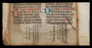 [Missale]; von Thomas Cantuarien. (29.12.) bis dom. infra oct. nat. dni.