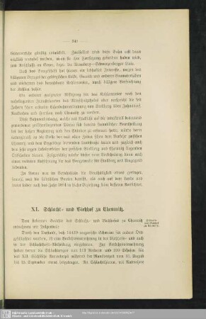 XI. Schlacht- und Viehhof zu Chemnitz