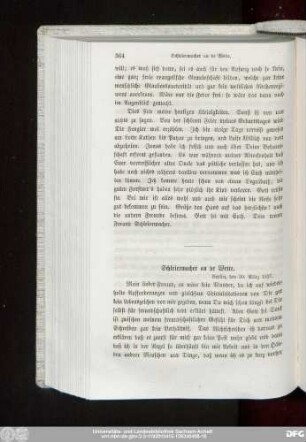 Schleiermacher an de Wette. Berlin, d. 30. März 1827.