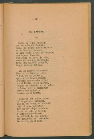 Mi tapera