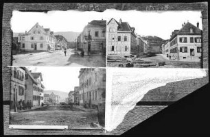 Ebingen. Bahnhofstraße, Lindenstraße, Äußere Schillerstraße