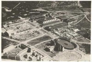 Internationale Baufachausstellung auf dem Leipziger Messegelände (Alte Messe Leipzig)