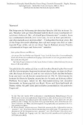 Vorwort