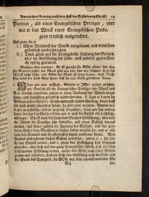 233-242, I. Wann wir nun erstlich, Geliebte in Jesu! ...