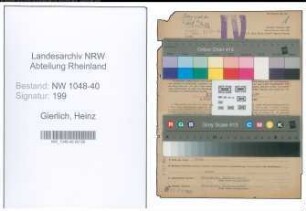 Entnazifizierung Heinz Gierlich , geb. 20.08.1910 (Anwalt)