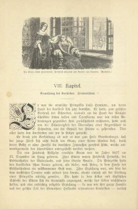 VIII. Kapitel. Vermählung des Kurfürsten. Friedensschluß