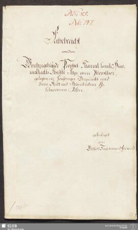 Fahrbericht von dem Grubengebäude Prophet Samuel samt Himmelfarth Christi Fdgr vorn Petersthor - 17.6655 4. : gelegen in Freyberger Bergamts und deren Stadt und Hohenbirkner Geschwornen Refier