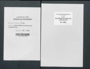 Verwaltung des Kirchenguts der katholischen und lutherischen (simultanen) Gemeinde