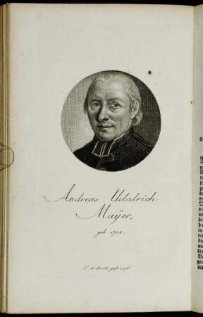 Andreas Udalrich Mayer. - Placidus II. Muth.