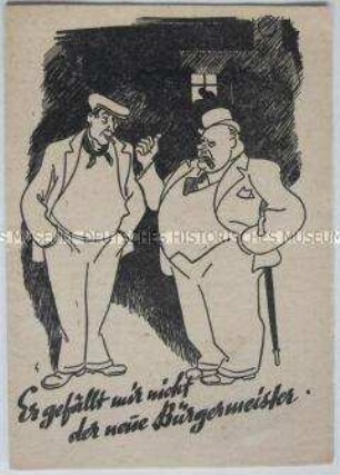 Illustrierte Propagandaschrift der SED zu den Wahlen 1946