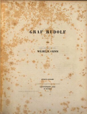 Graf Rudolf
