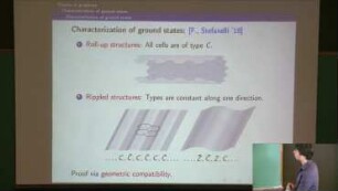 Ripples in graphene: A variational approach