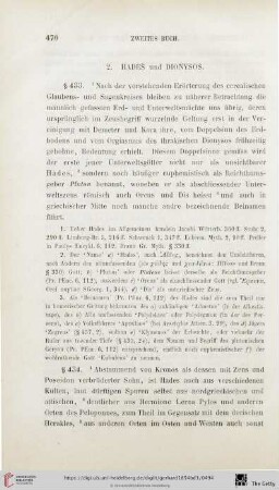 2. Hades und Dionysos