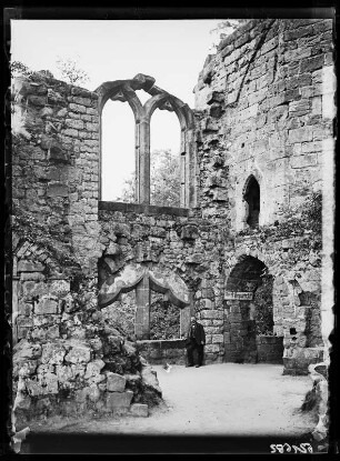 Ruine Oybin, innen