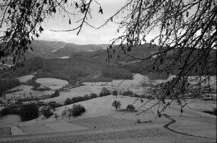 Wittnau: Blick zum Schauinsland; vom Rand des Schönbergs
