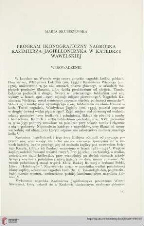 4: Program ikonograficzny nagrobka Kazimierza Jagiellończyka w katedrze wawelskiej