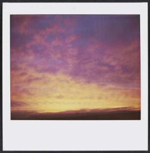 Sonnenuntergang in Mahlberg