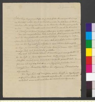 Brief von Sternberg, Kaspar Maria Graf von an Goethe, Johann Wolfgang von