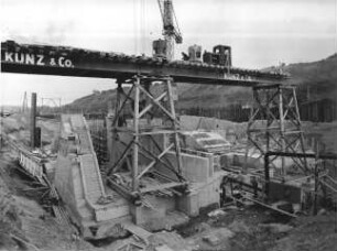 Wehrbaustelle Marktbreit/Main