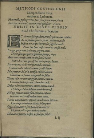 Methodi Confessionis Compendiarae Finis