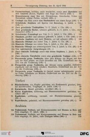 Türkei (Nr. 28-32)