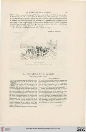 Fondation de M. Rameau