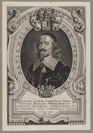 Bildnis des Iohann Conrad Varnbüler