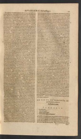 Ad Tit. IV. De Prohibita Sequestratione pecuniae.