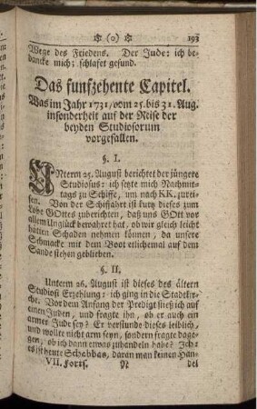 Das funfzehente Capitel
