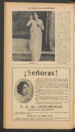 La bailarina sonámbula