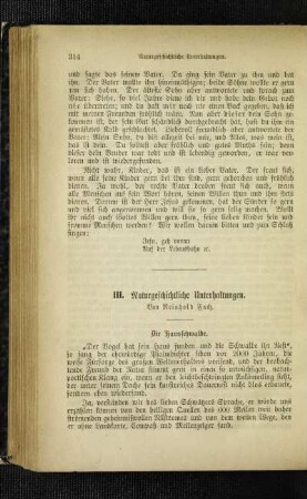Naturgeschichtliche Unterhaltungen