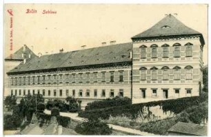 Bilin. Blick zum Schloss