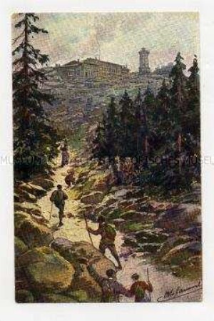 Ansicht des Brockenhotels