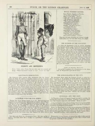 Dignity and impudence