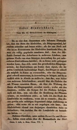 Journal für technische und ökonomische Chemie. 7. 1830