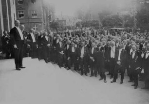 400-Jahr-Feier der Philipps-Universität Marburg am 03.07.1927: offizielle Festakte und Umzüge