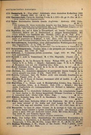 Antiquarischer Anzeiger von Joseph Baer & Co., Frankfurt a.M.. 346. 1884