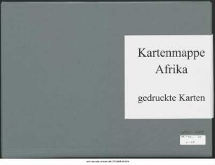 Danakil, Schoa, Kaffa bis zum Äquator : 1881-1889 : Kartensammlung