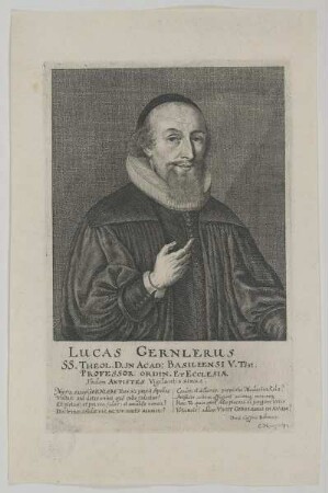 Bildnis des Lucas Gernlerus