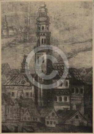 Ansicht der katholischen Pfarrkirche Fraustadt